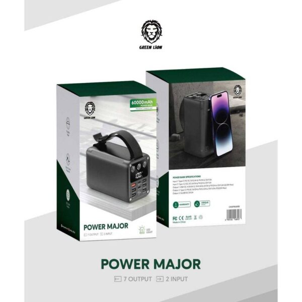 green lion Major Powerbank